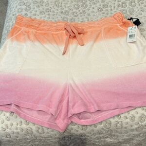 NWT Black Tape Terry Shorts Women’s Plus Size 2X